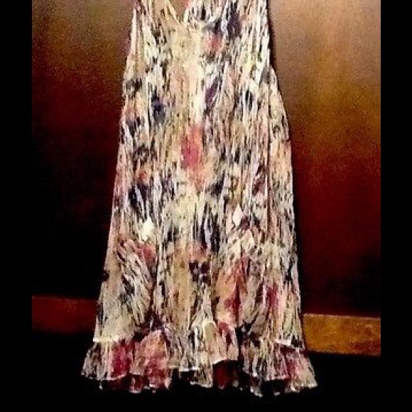 ELLA MOSS Atlantis Silk Dress✨ - Picture 4 of 4